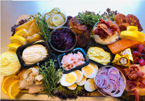 Stor påskeplatte til 2 personer