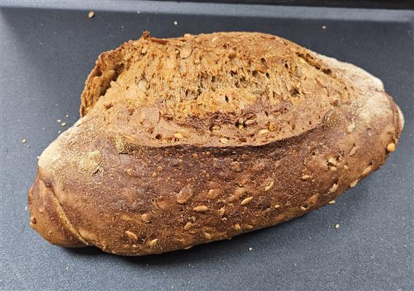 Mørk durumfranskbrød