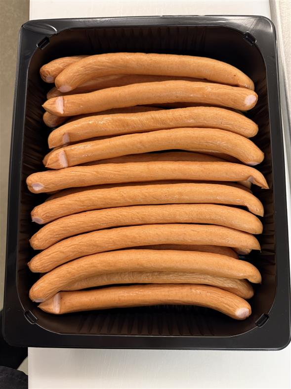 20 stk. Hjemmelavet wienerpølser