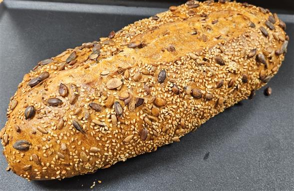 Græskar solsikkefranskbrød